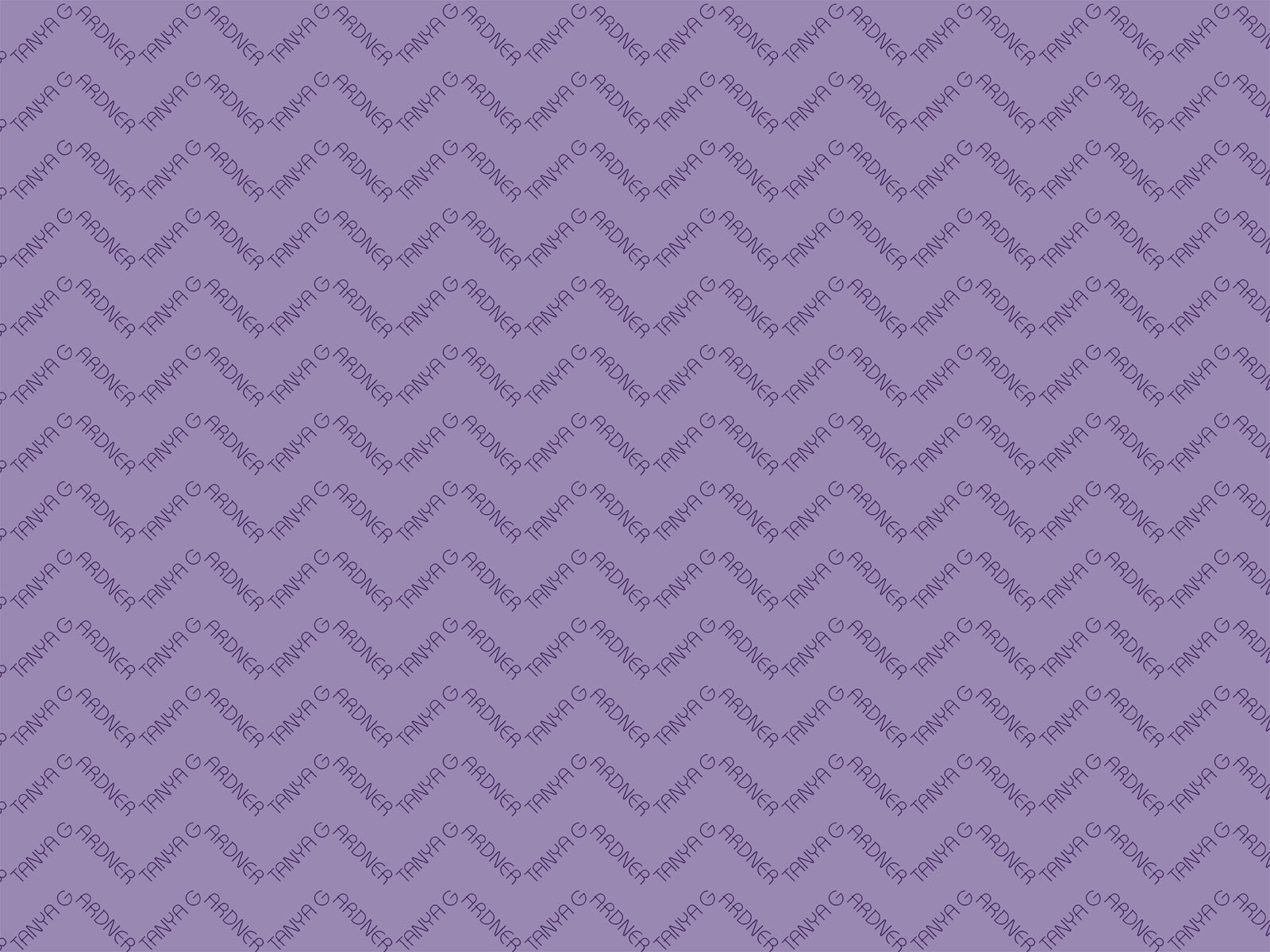 Tanya Gardner Medium Chevron Pattern